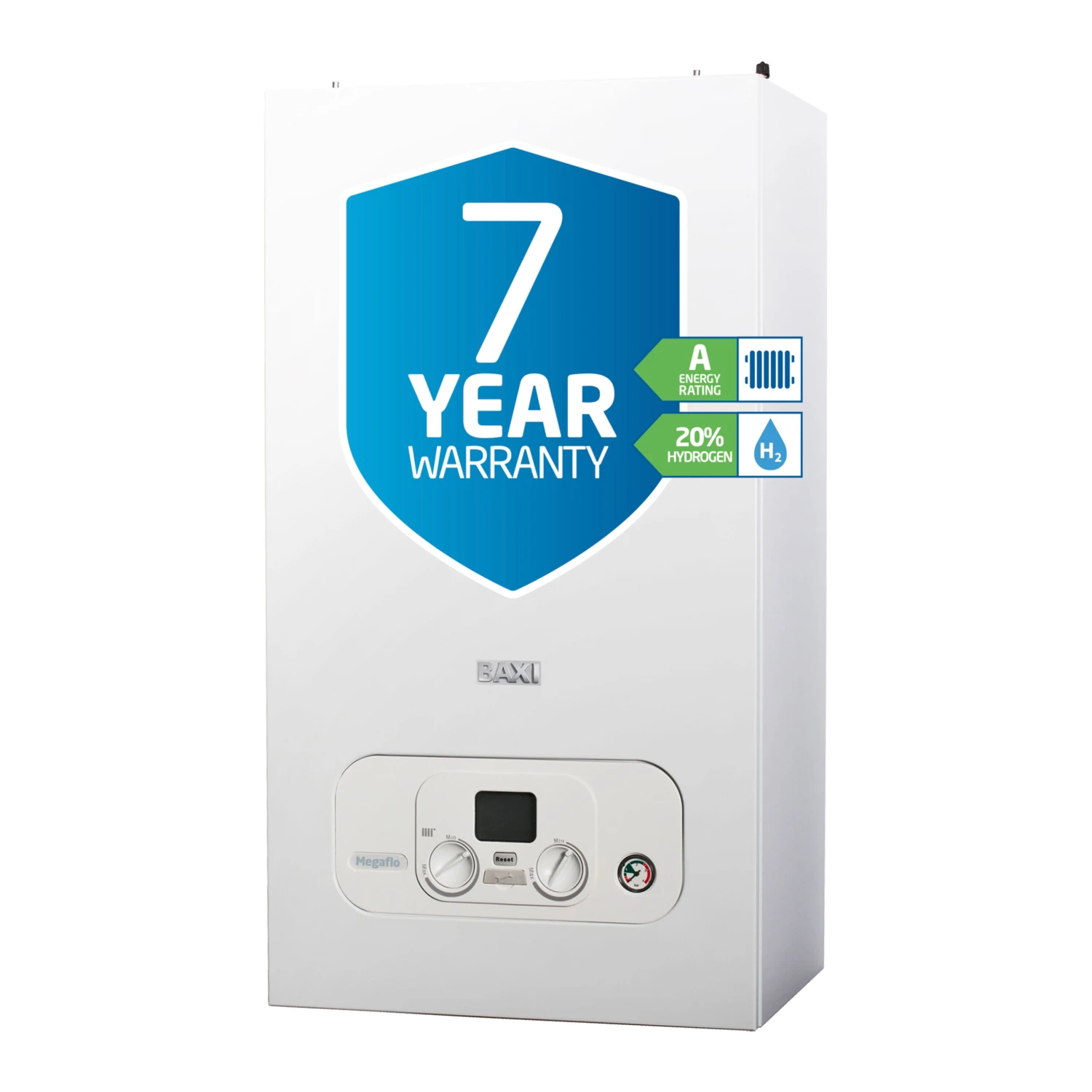 Baxi Megaflo Compact System Boiler 24kW - 7844723 2 Baxi Megaflo Compact System Boiler 24kW - 7844723 - Image 2