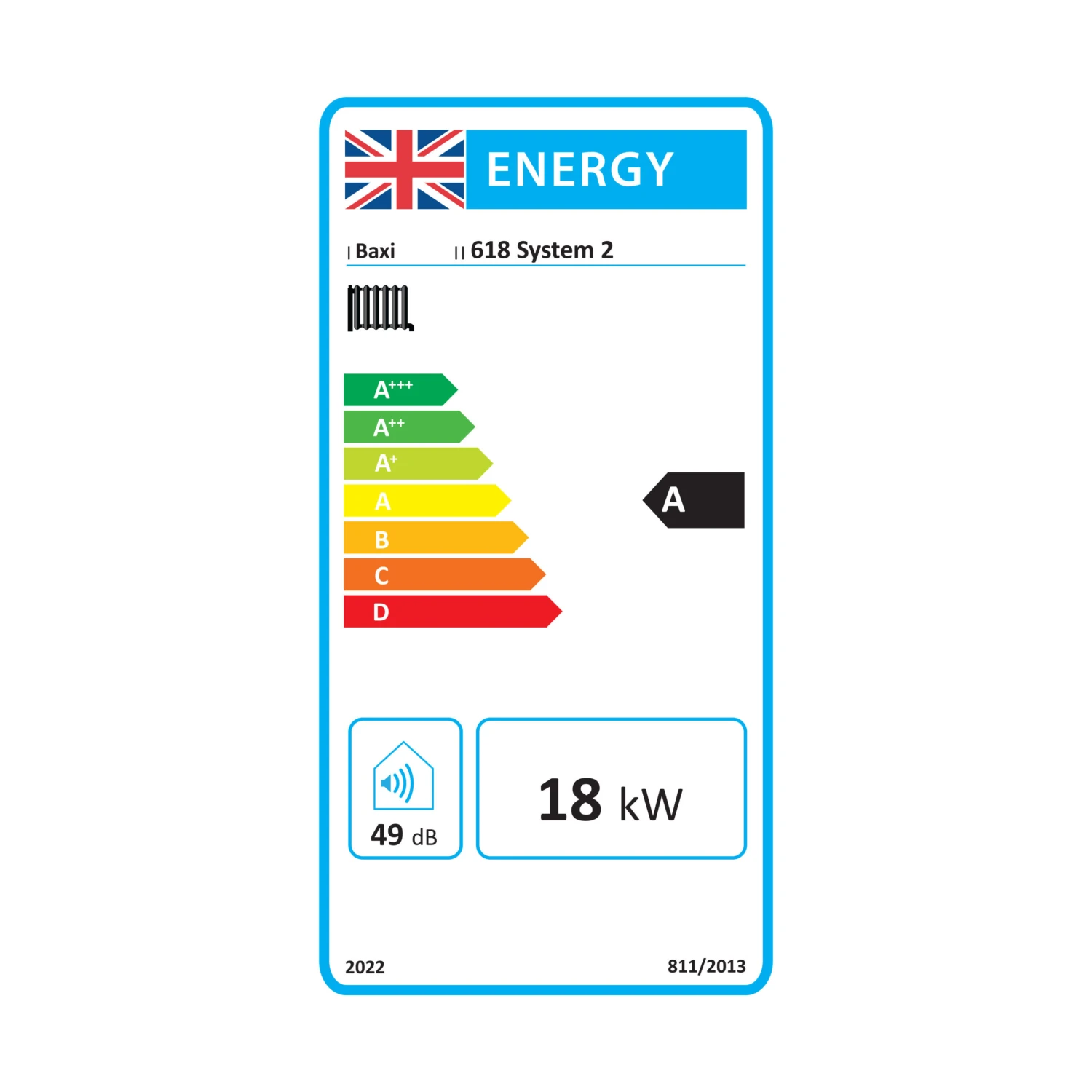 Baxi 618 System 2 Boiler 18kW - 7802020 5 Baxi 618 System 2 Boiler 18kW - 7802020 - Image 5