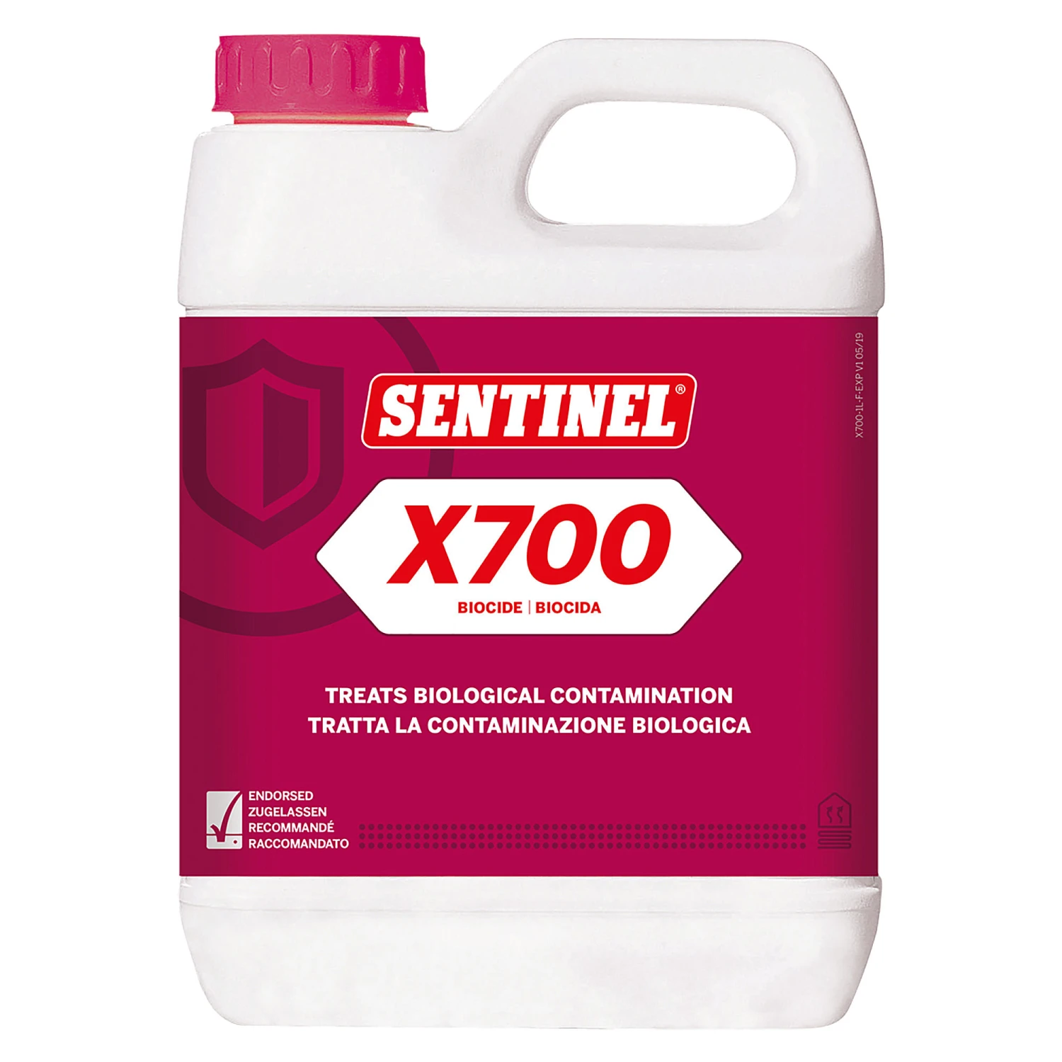 Sentinel X700 Biocide Protector For Underfloor Central Heating Systems 1L - X700-12X1L-GB 1 Sentinel X700 Biocide Protector For Underfloor Central Heating Systems 1L - X700-12X1L-GB
