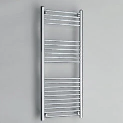 Kartell Straight Towel Rail Chrome Plated 22mm 500mm X 1200mm - STR512C