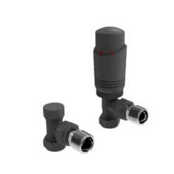 Kartell K-Design Angled TRV (Twin Pack) Anthracite
