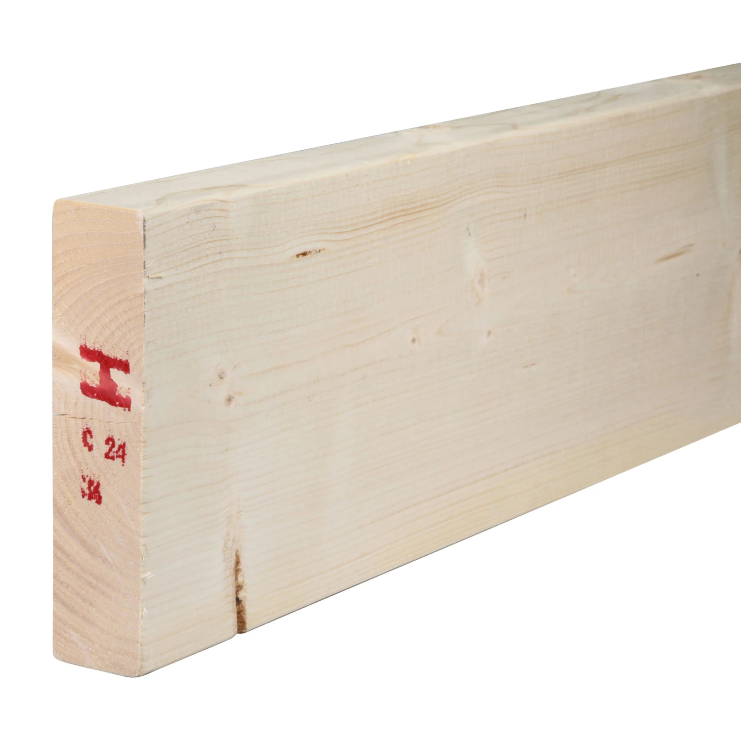 C24 European Eased Edge Untreated Carcassing 47mm X 200mm X 6m (Finished Size 44mm X 195mm) 2 C24 European Eased Edge Untreated Carcassing 47mm X 200mm X 6m (Finished Size 44mm X 195mm) - Image 2