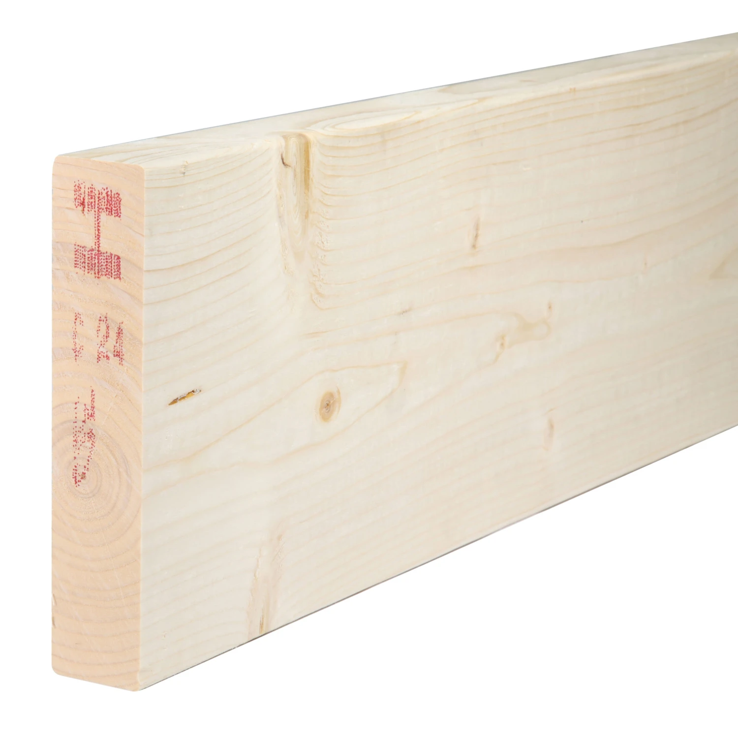 C24 European Eased Edge Untreated Carcassing 47mm X 225mm X 6m (Finished Size 44mm X 220mm) 2 C24 European Eased Edge Untreated Carcassing 47mm X 225mm X 6m (Finished Size 44mm X 220mm) - Image 2