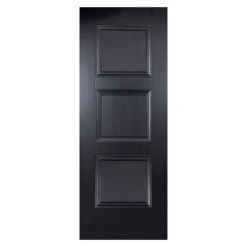 Amsterdam Primed Plus Internal Door Black