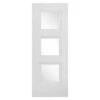 Amsterdam 3-Light Primed Plus Glazed Internal Door White