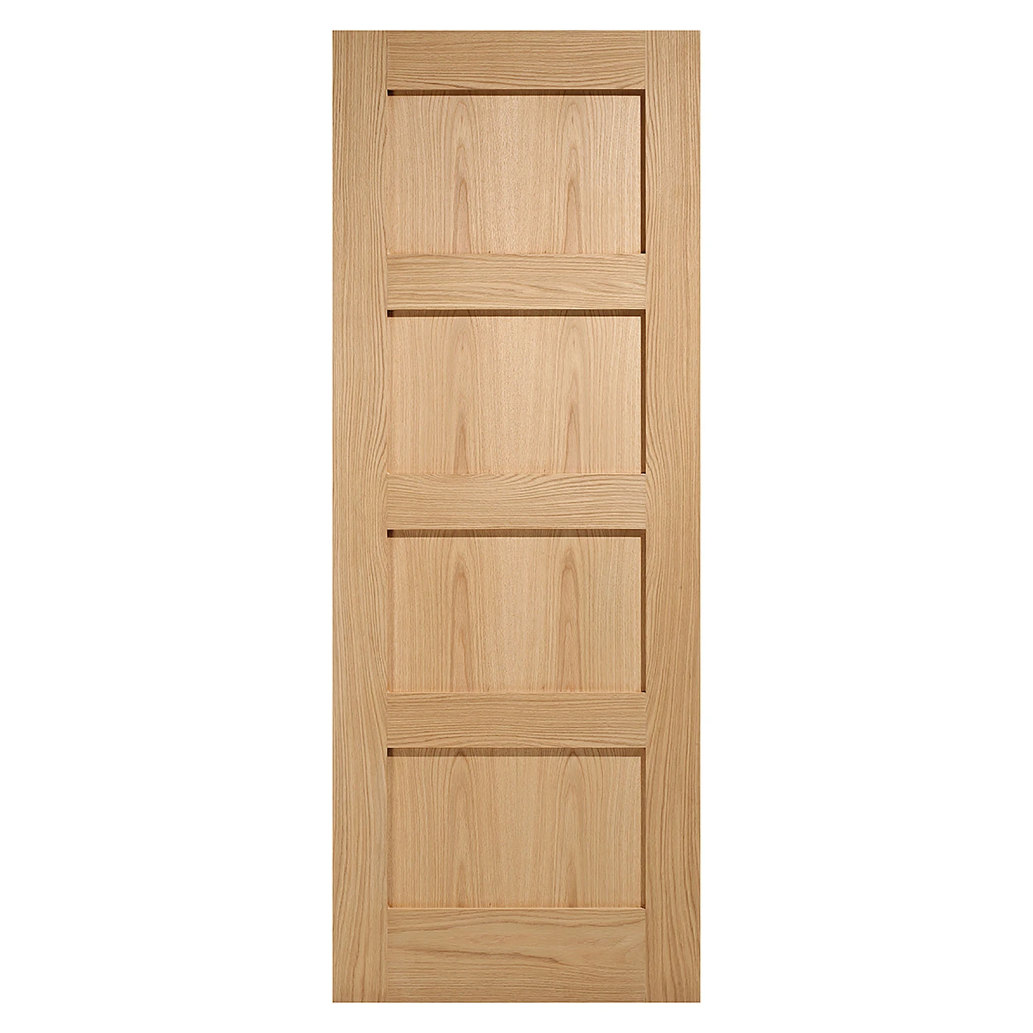 Shaker 4-Panel Pre-Finished Internal Oak Door 1 Shaker 4-Panel Pre-Finished Internal Oak Door