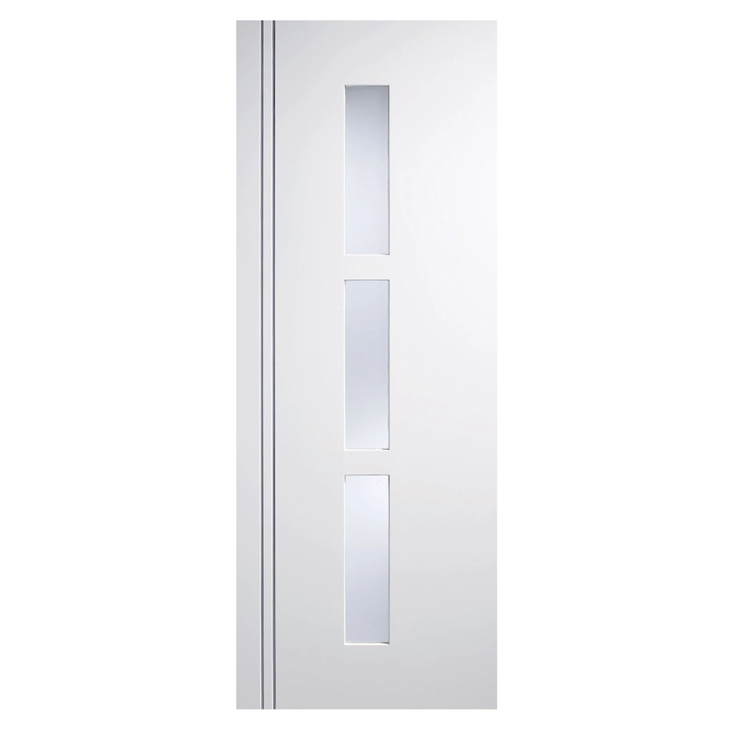 Sierra Blanco 3-Light Pre-Finished Internal Door White 1 Sierra Blanco 3-Light Pre-Finished Internal Door White