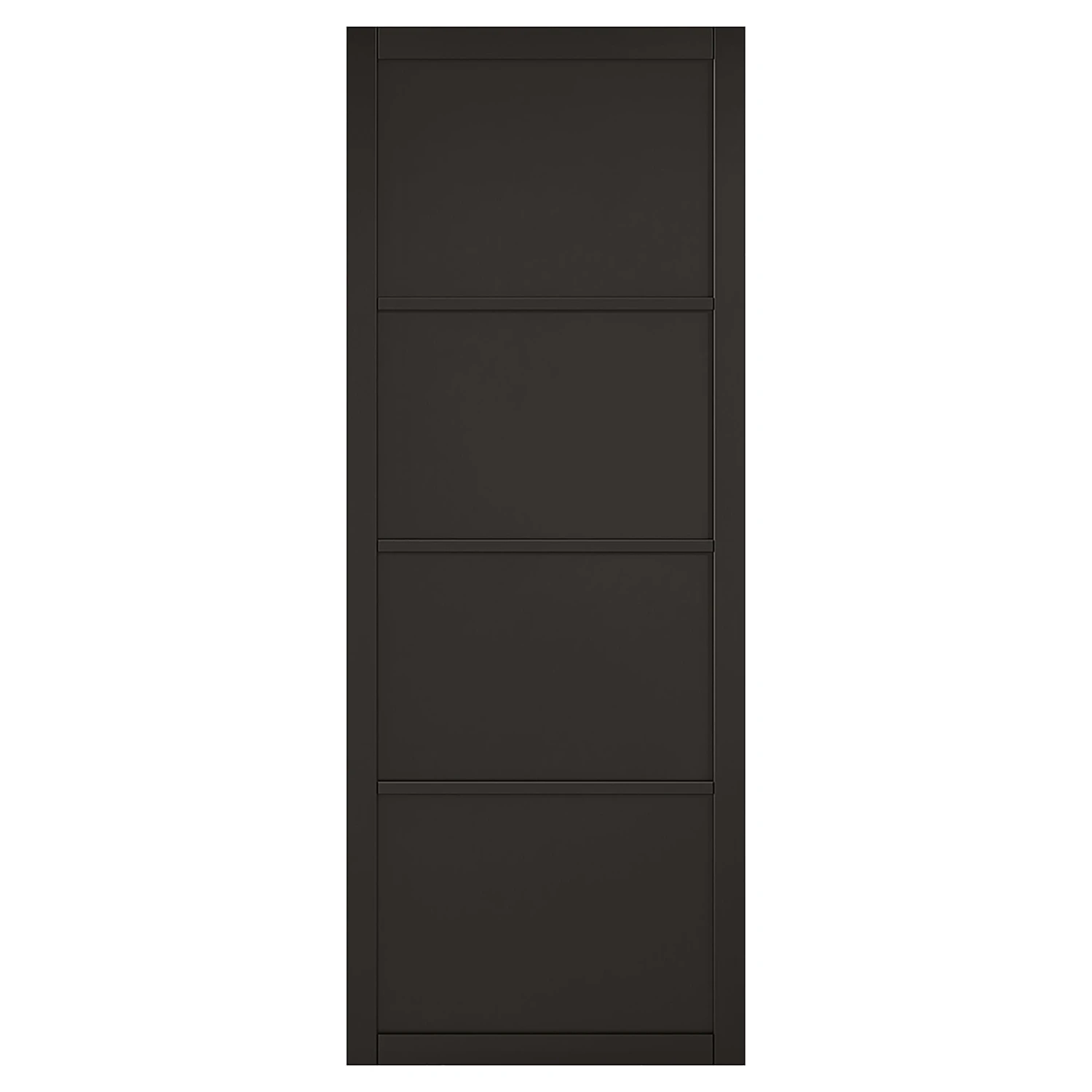 Soho 4-Panel Primed Internal Door Black 1 Soho 4-Panel Primed Internal Door Black