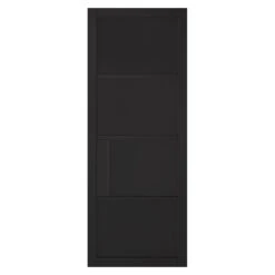 Chelsea 4-Panel Primed Plus Internal Door Black