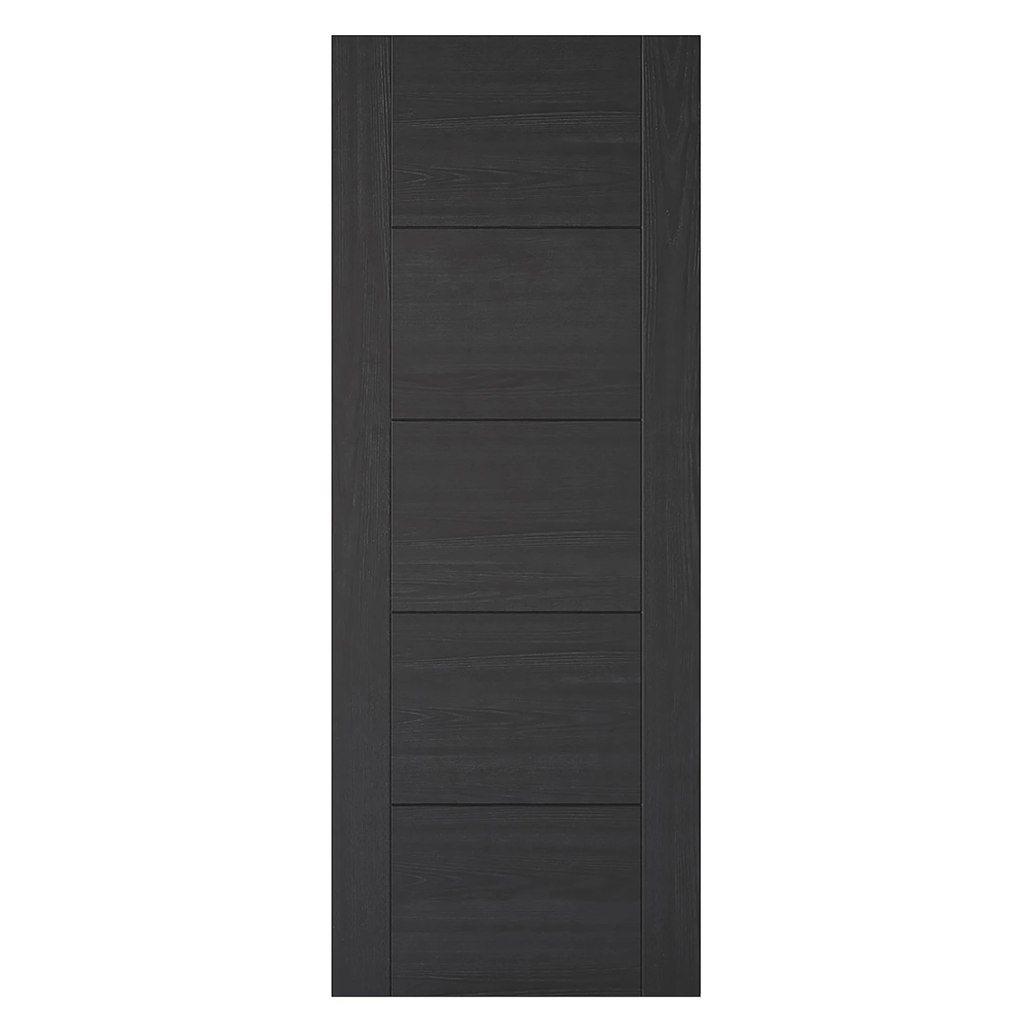 Vancouver 5-Panel Pre-Finished Internal Door Charcoal Black 1 Vancouver 5-Panel Pre-Finished Internal Door Charcoal Black