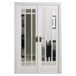 Manhattan W4 Primed White Glazed Room Divider 1246mm X 2031mm - W4WHI