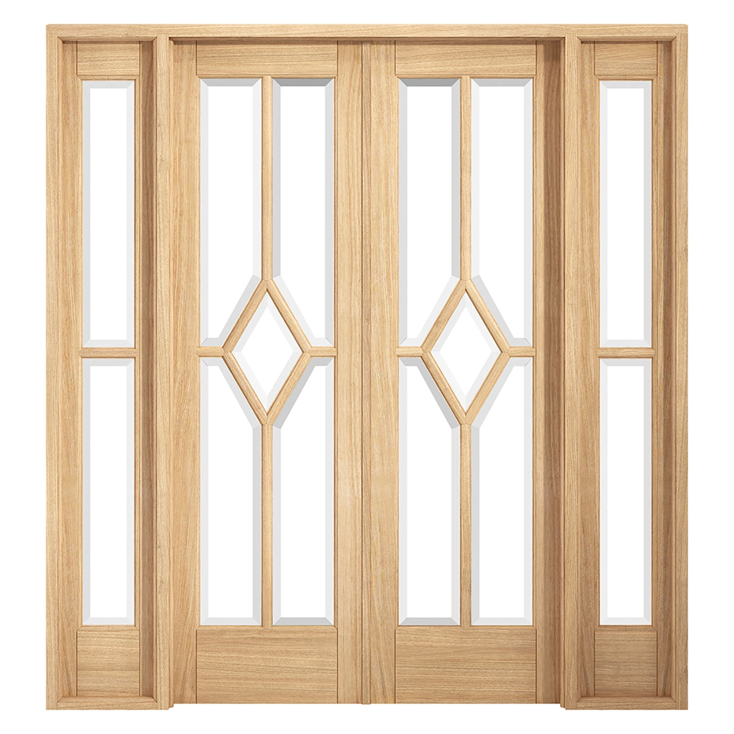 Reims W6 Pre-Finished Glazed Oak Room Divider 1904mm X 2031mm - W6OREI 1 Reims W6 Pre-Finished Glazed Oak Room Divider 1904mm X 2031mm - W6OREI