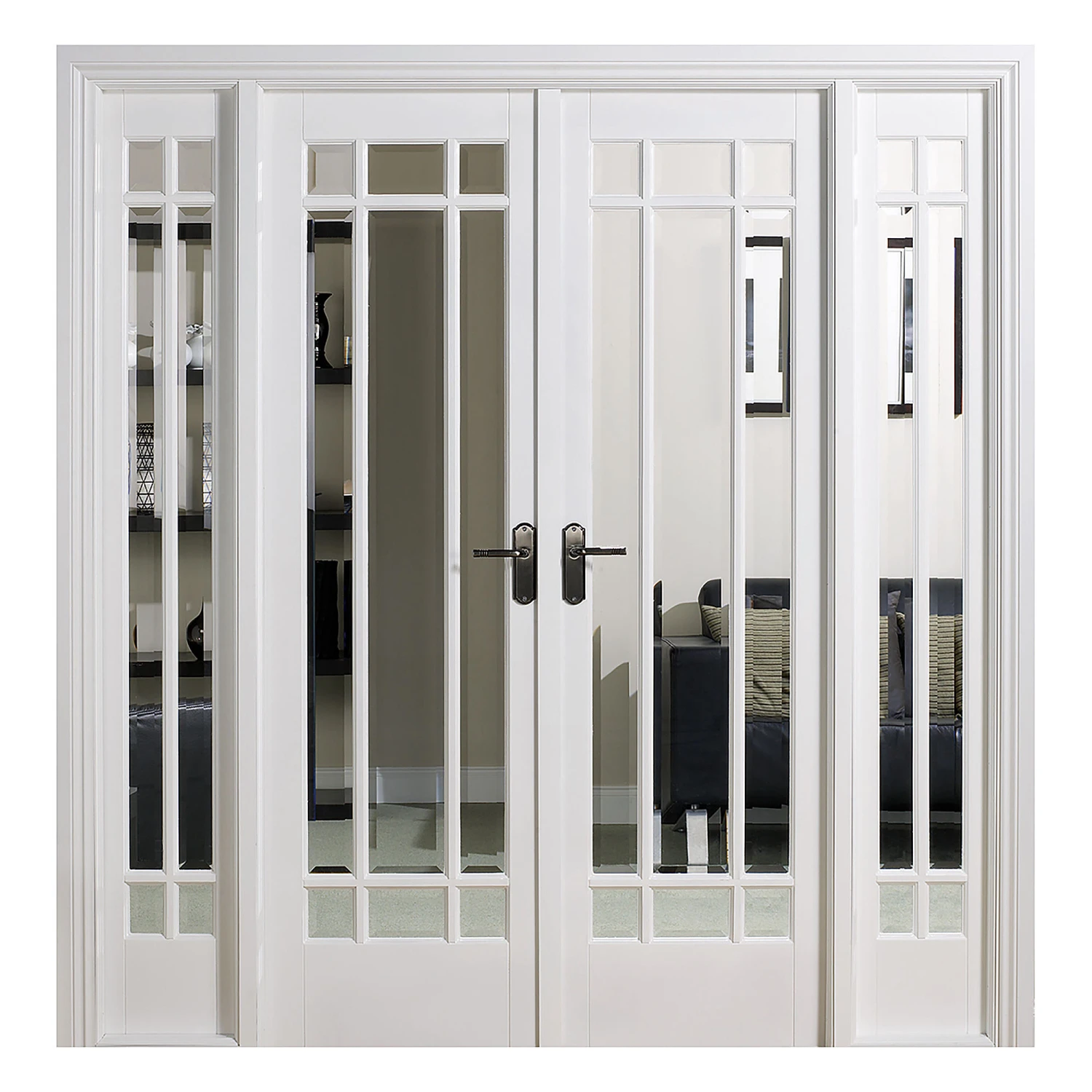 Manhattan W6 Primed White Glazed Room Divider 1904mm X 2031mm - W6WHI 1 Manhattan W6 Primed White Glazed Room Divider 1904mm X 2031mm - W6WHI