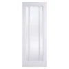 Lincoln 3-Light Primed White Clear Glazed Internal Door White