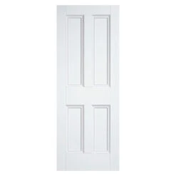 Nostalgia 4-Panel Primed Internal Door White