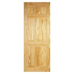 Clear Pine 6-Panel Internal Door
