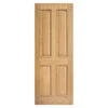 Regency 4-Panel RM2S Unfinished Internal Oak Door