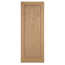 Inlay 1-Panel Pre-Finished Oak Internal Door