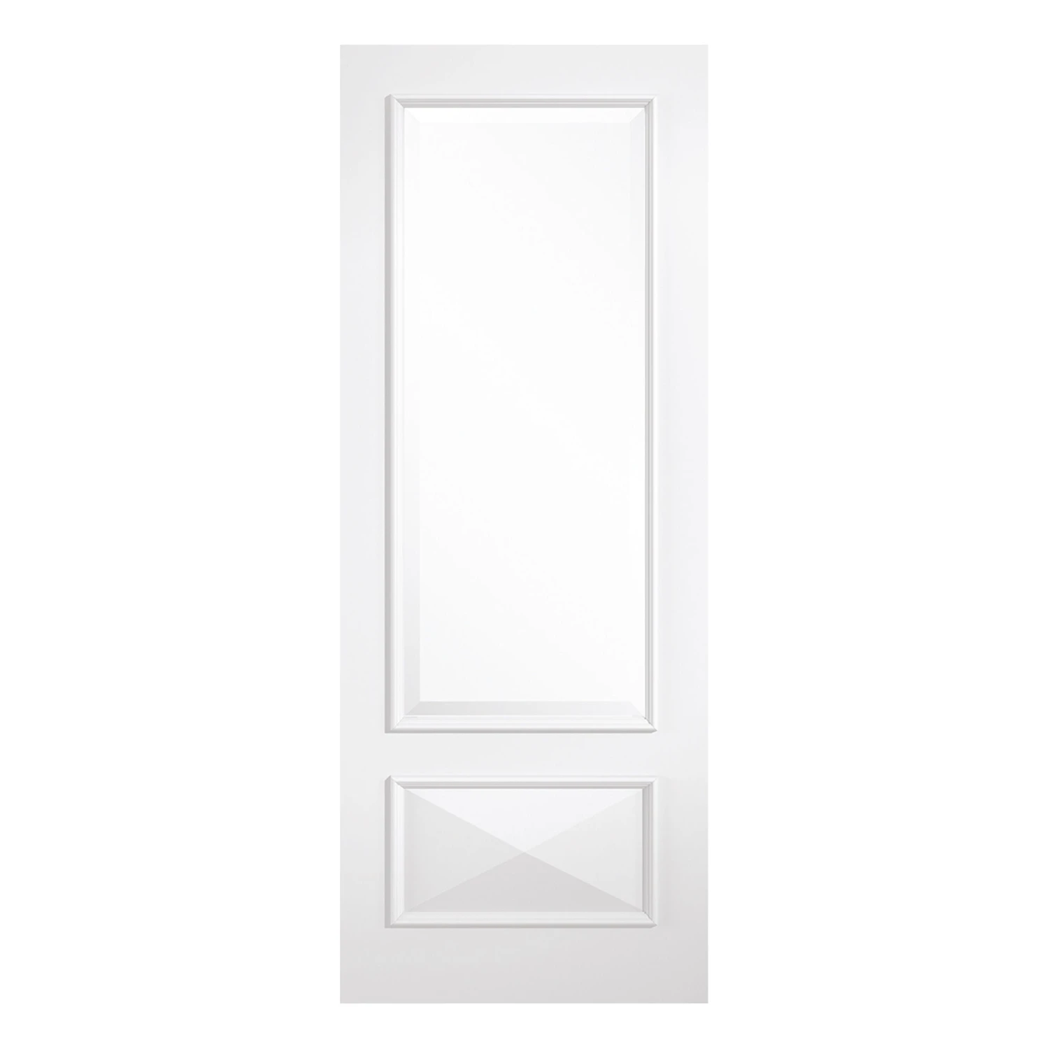 Knightsbridge 1-Light Primed Plus Glazed Internal Door White 1 Knightsbridge 1-Light Primed Plus Glazed Internal Door White