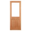 2XG 2-Panel Hardwood External Door
