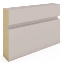 MDF Shadow Groove Skirting 119mm X 18mm X 4.4m