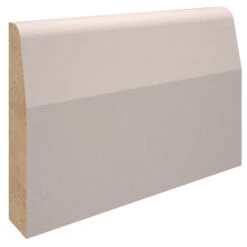 MDF Primed Chamfered And Round Skirting 119mm X 18mm X 4.4m