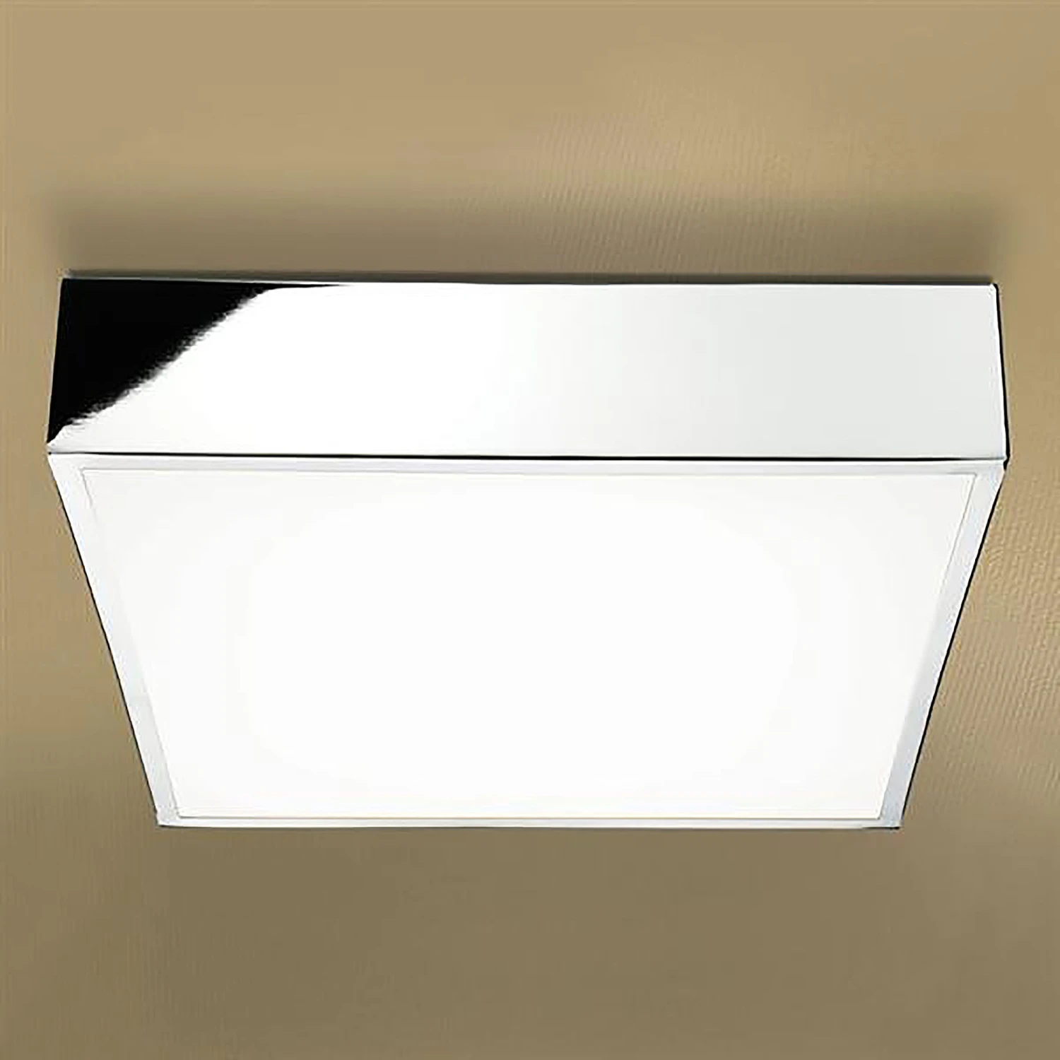HiB Inertia LED Square Bathroom Ceiling Light - 0680 2 HiB Inertia LED Square Bathroom Ceiling Light - 0680 - Image 2