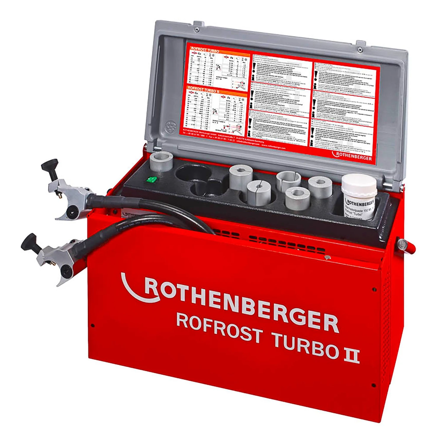 Rothenberger ROFROST Turbo 28 Electric Pipe Freezer Kit - 150003162 1 Rothenberger ROFROST Turbo 28 Electric Pipe Freezer Kit - 150003162