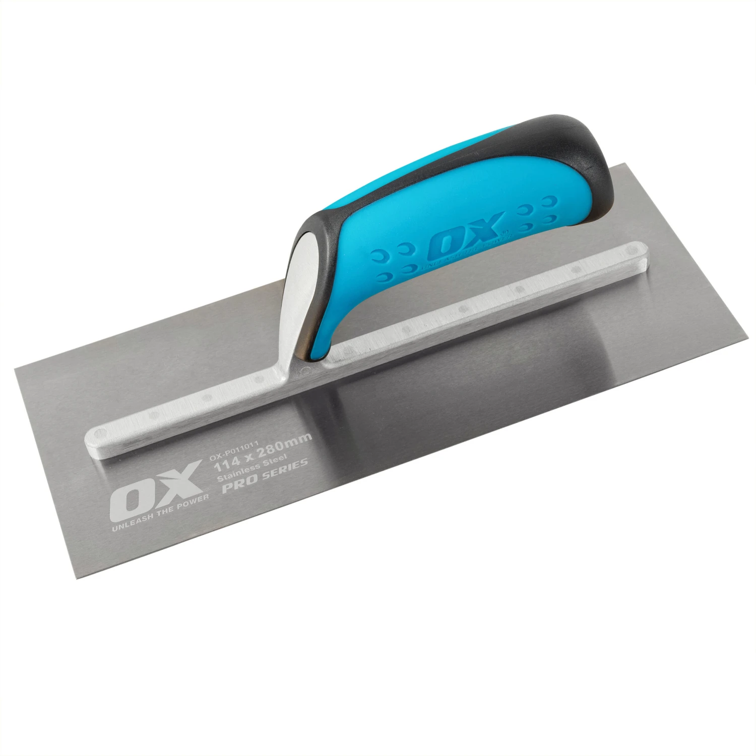 OX Pro Stainless Steel Plasterers Trowel 11" (114mm X 280mm) OX-P011011 1 OX Pro Stainless Steel Plasterers Trowel 11" (114mm X 280mm) OX-P011011