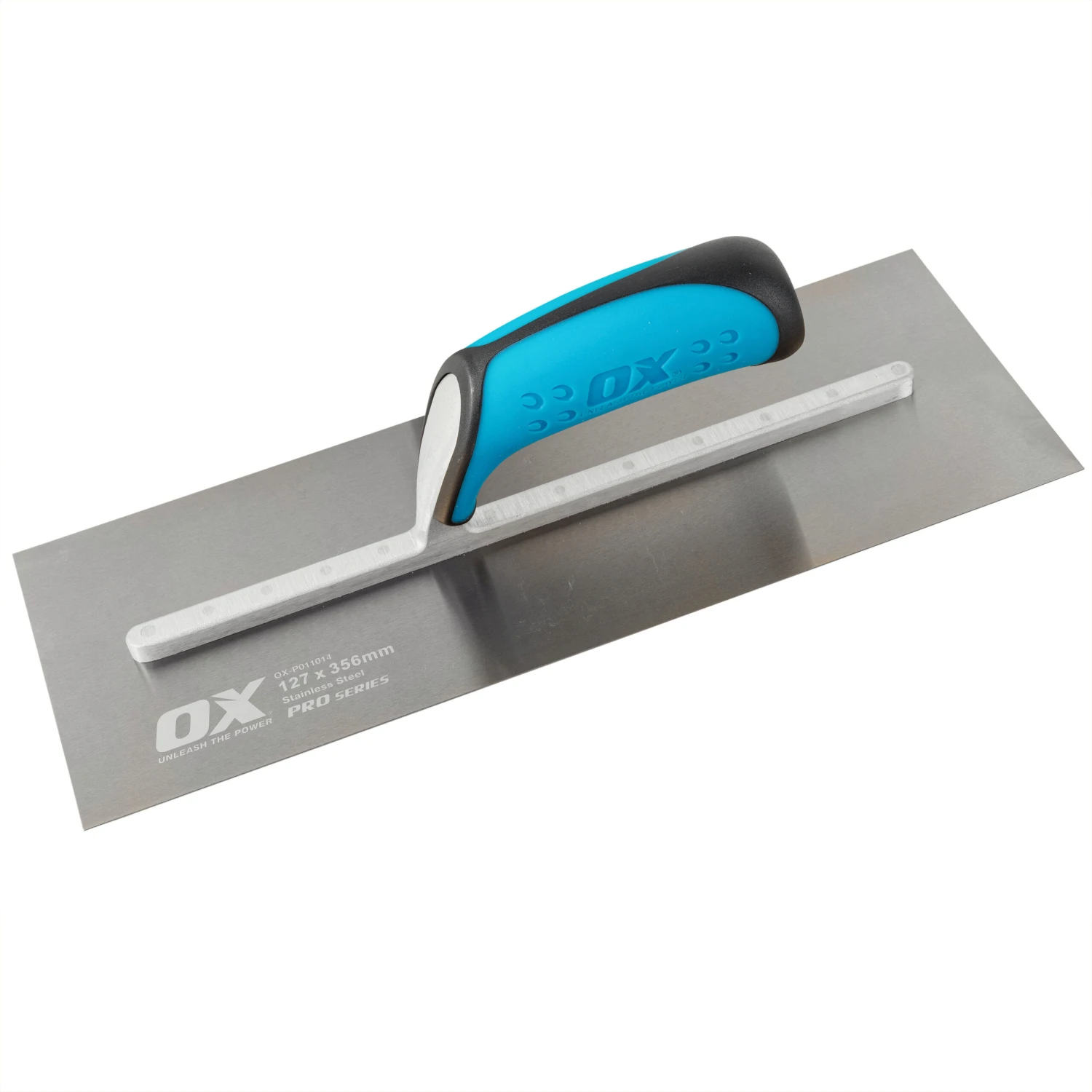 OX Pro Stainless Steel Plasterers Trowel 14" (127mm X 356mm) OX-P011014 1 OX Pro Stainless Steel Plasterers Trowel 14" (127mm X 356mm) OX-P011014
