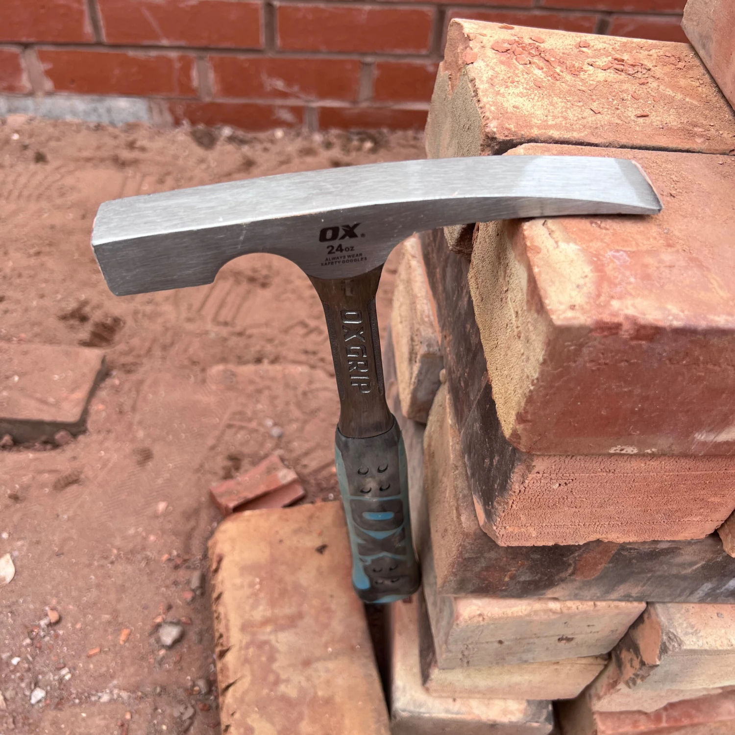 OX Pro Brick Hammer 24oz - OX-P082424 6 OX Pro Brick Hammer 24oz - OX-P082424 - Image 6