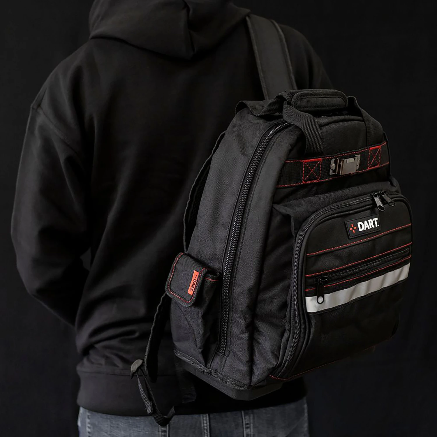 Dart Hard Base Tool Backpack Black 24L - DTGTBP 2 Dart Hard Base Tool Backpack Black 24L - DTGTBP - Image 2
