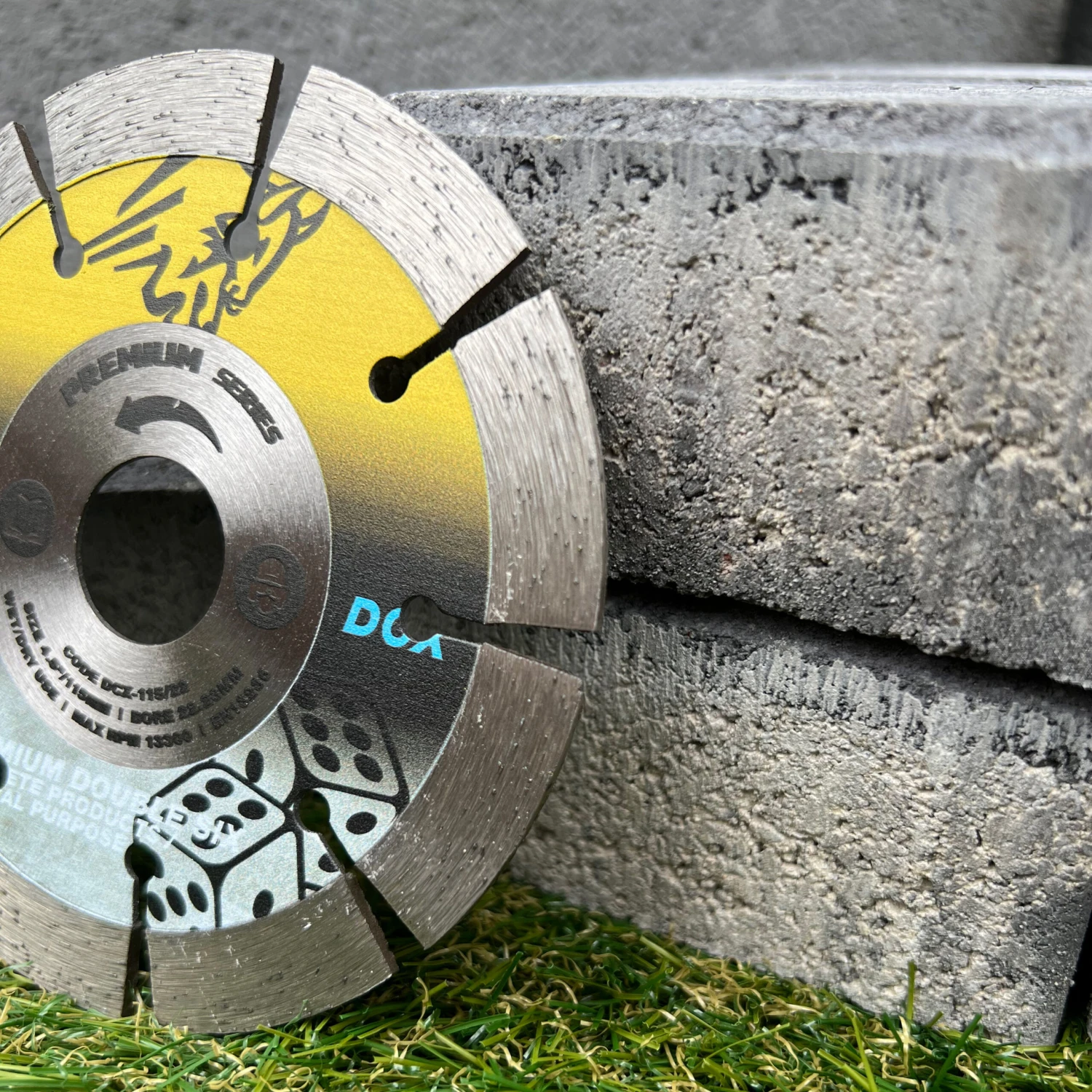 OX Spectrum Plus Double Six General Purpose Diamond Cutting Blade 115mm X 22.23mm - DCX115/22 3 OX Spectrum Plus Double Six General Purpose Diamond Cutting Blade 115mm X 22.23mm - DCX115/22 - Image 3