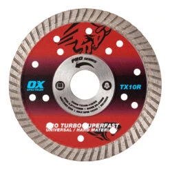 OX Spectrum Pro Superfast Multi-Steel Diamond Saw Blade 115mm X 22.23mm - TX10R-115/22